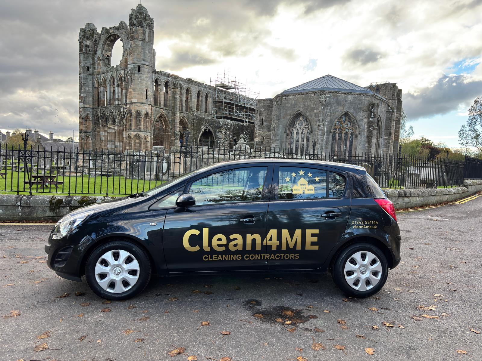 Clean4ME van at historic site