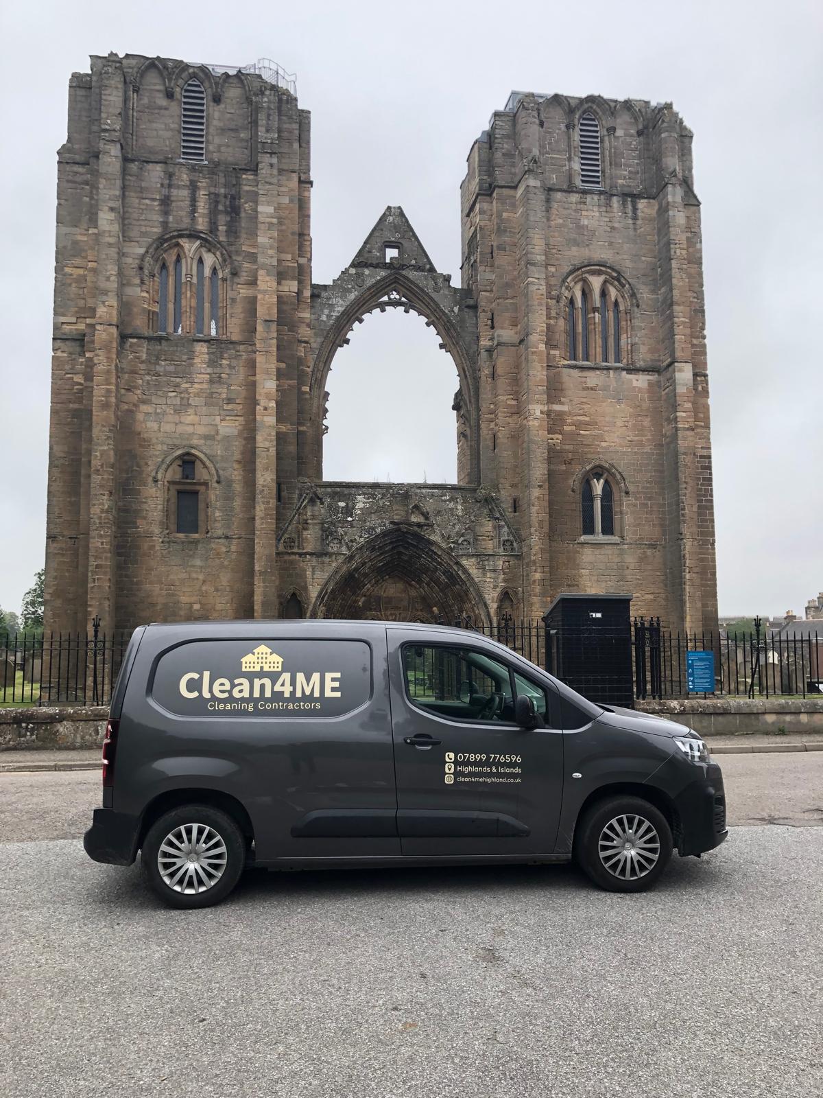 Clean4ME branded van