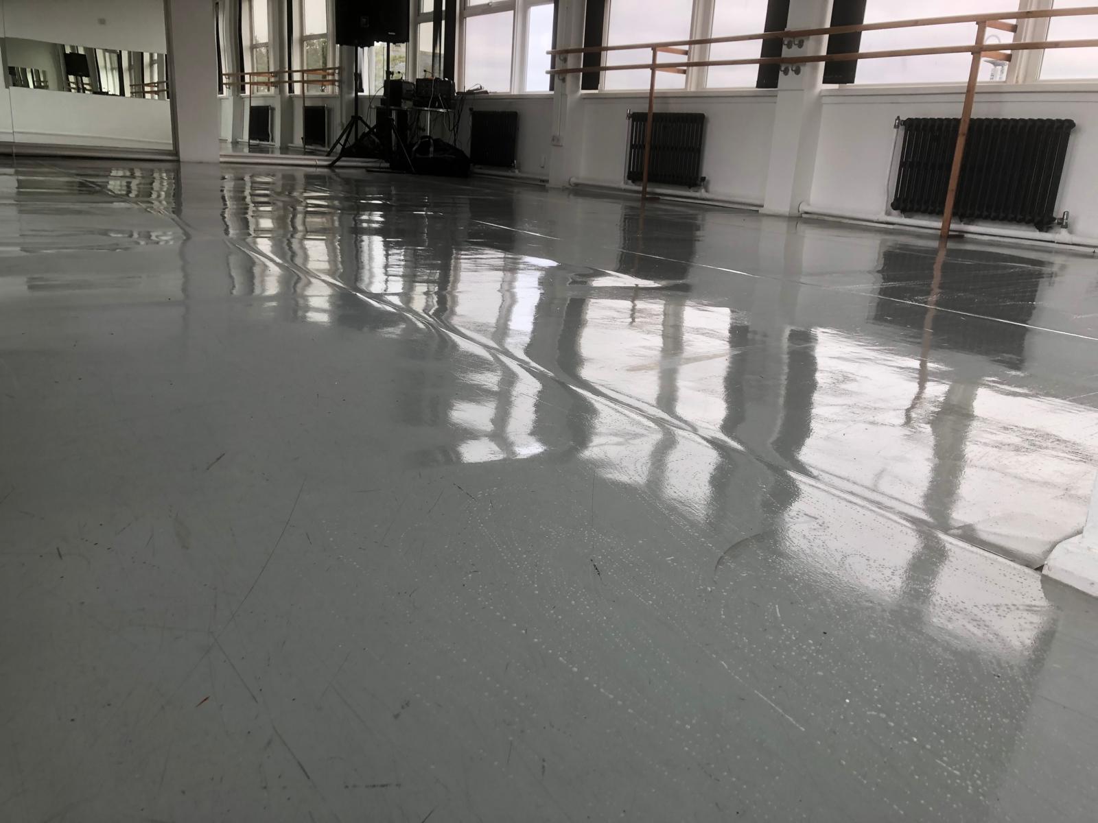 Professional floor cleaning